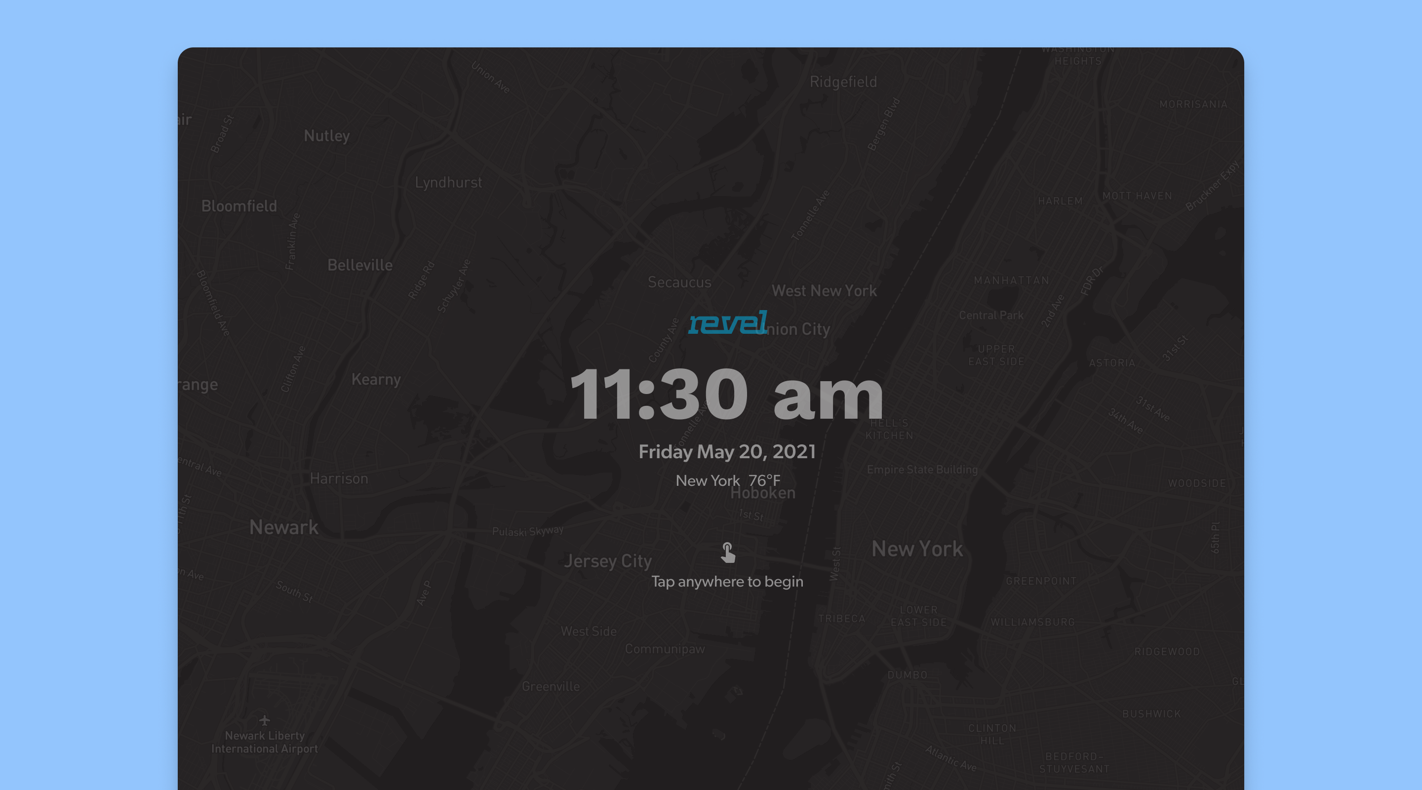 Revel Pax App screen 1