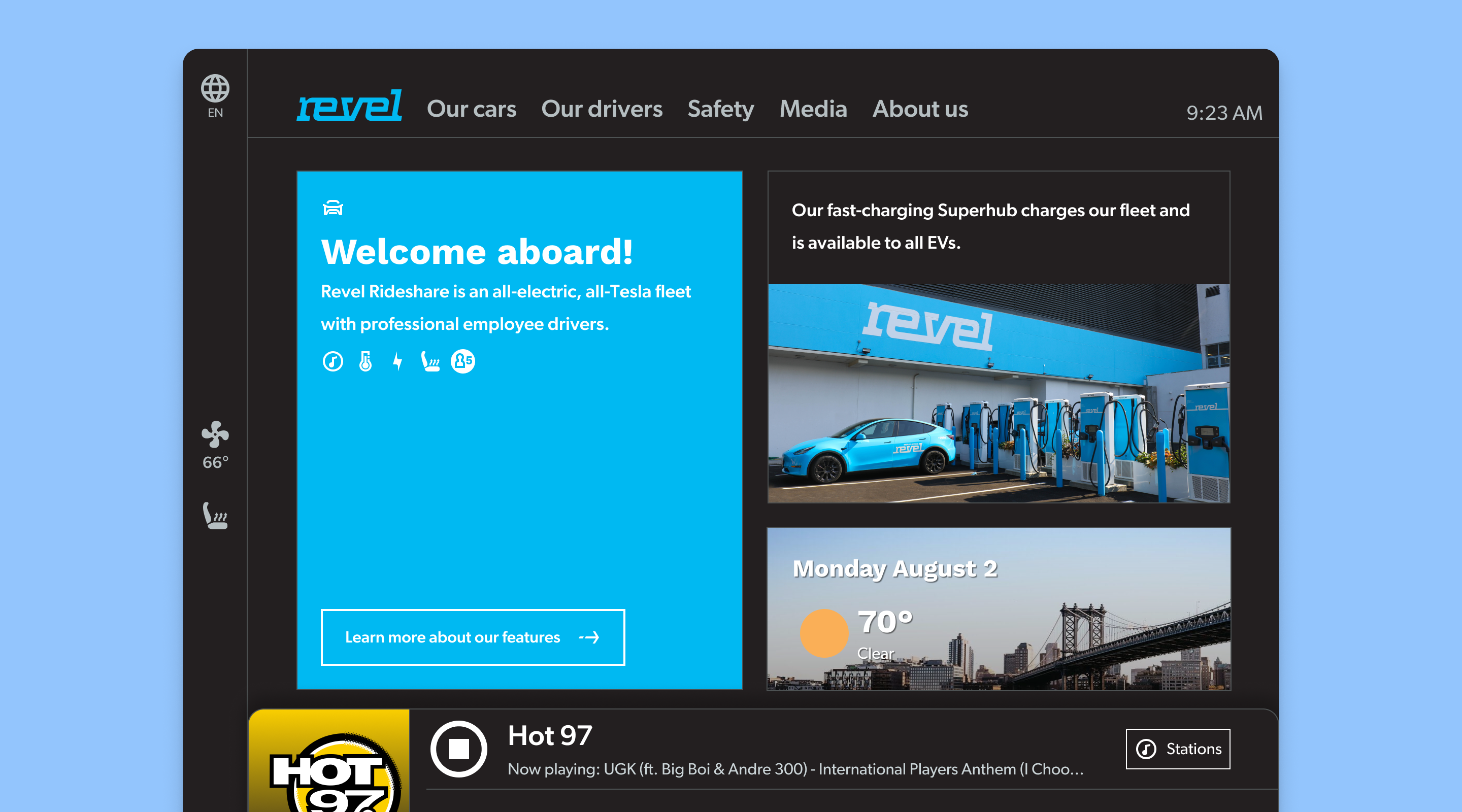 Revel Pax App screen 2